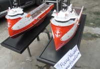 custom made model of ULSTEIN PX121H Platform Supply Vessel (83.4m)